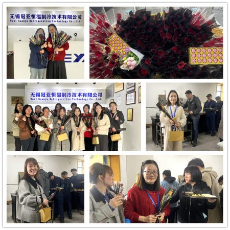 【冠亞制冷】祝大家三八婦女節(jié)快樂，三月春風(fēng)，芳華如你！